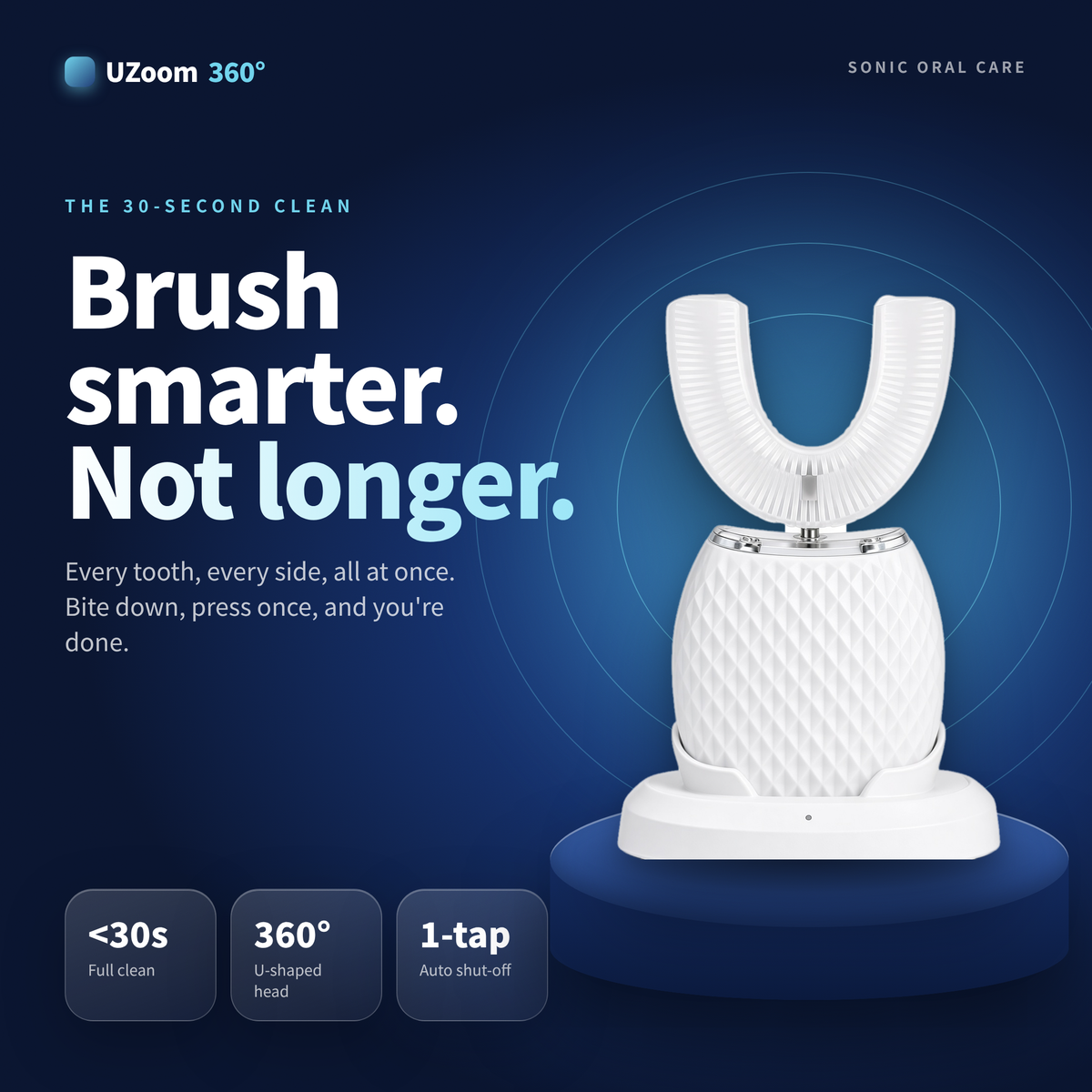 UZoom 360° Toothbrush
